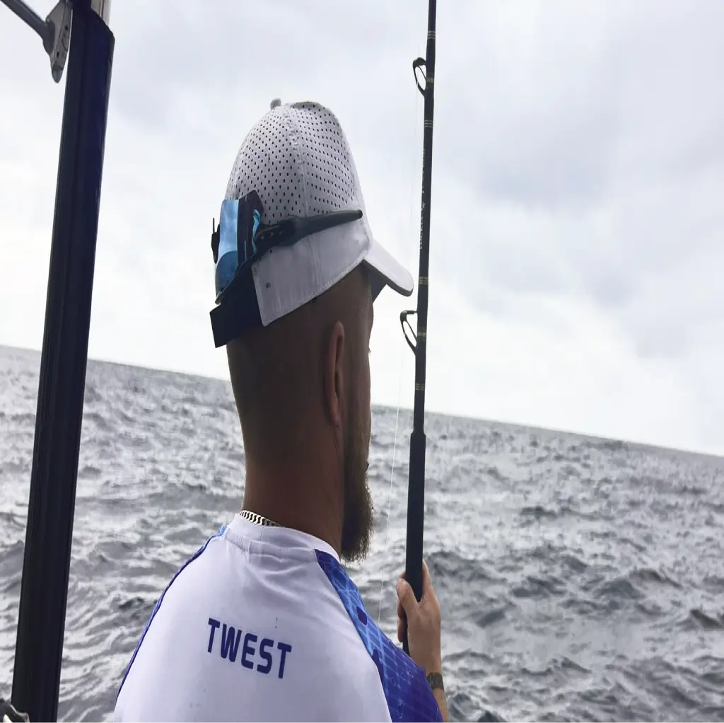 Tyler Westwater fishing offshore